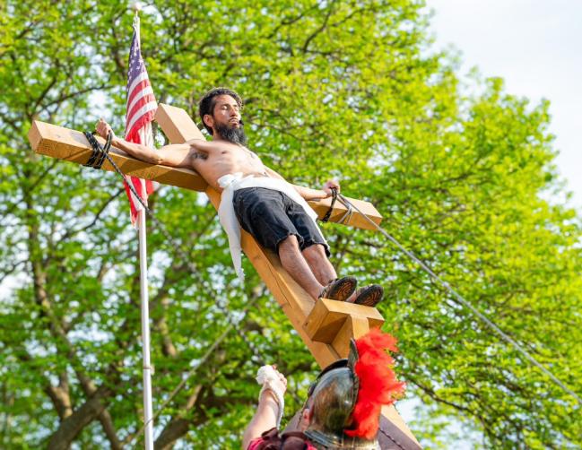 Stations of thr cross 14